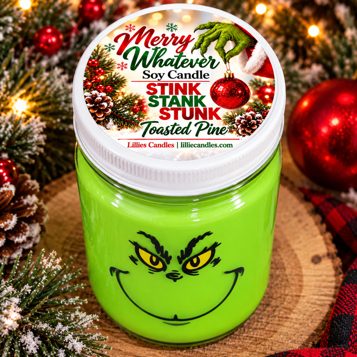Merry Whatever Soy Candle Collection