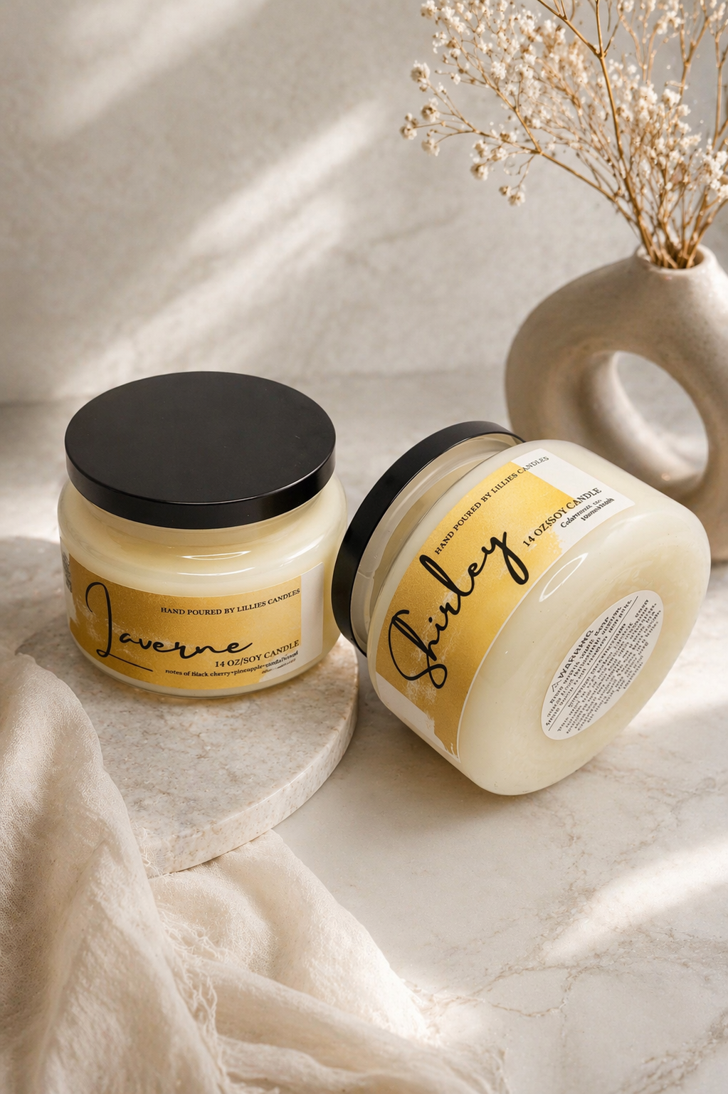 Laverne & Shirley Soy Candles