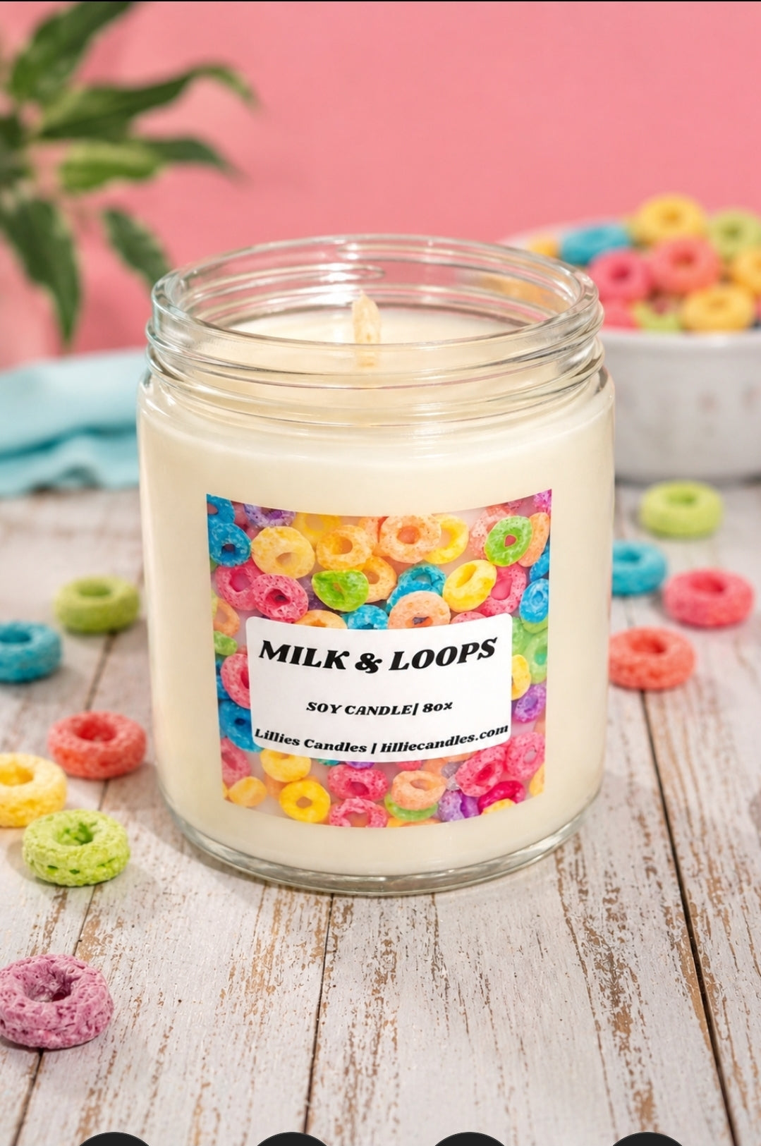 Milk & Loops Soy Candle