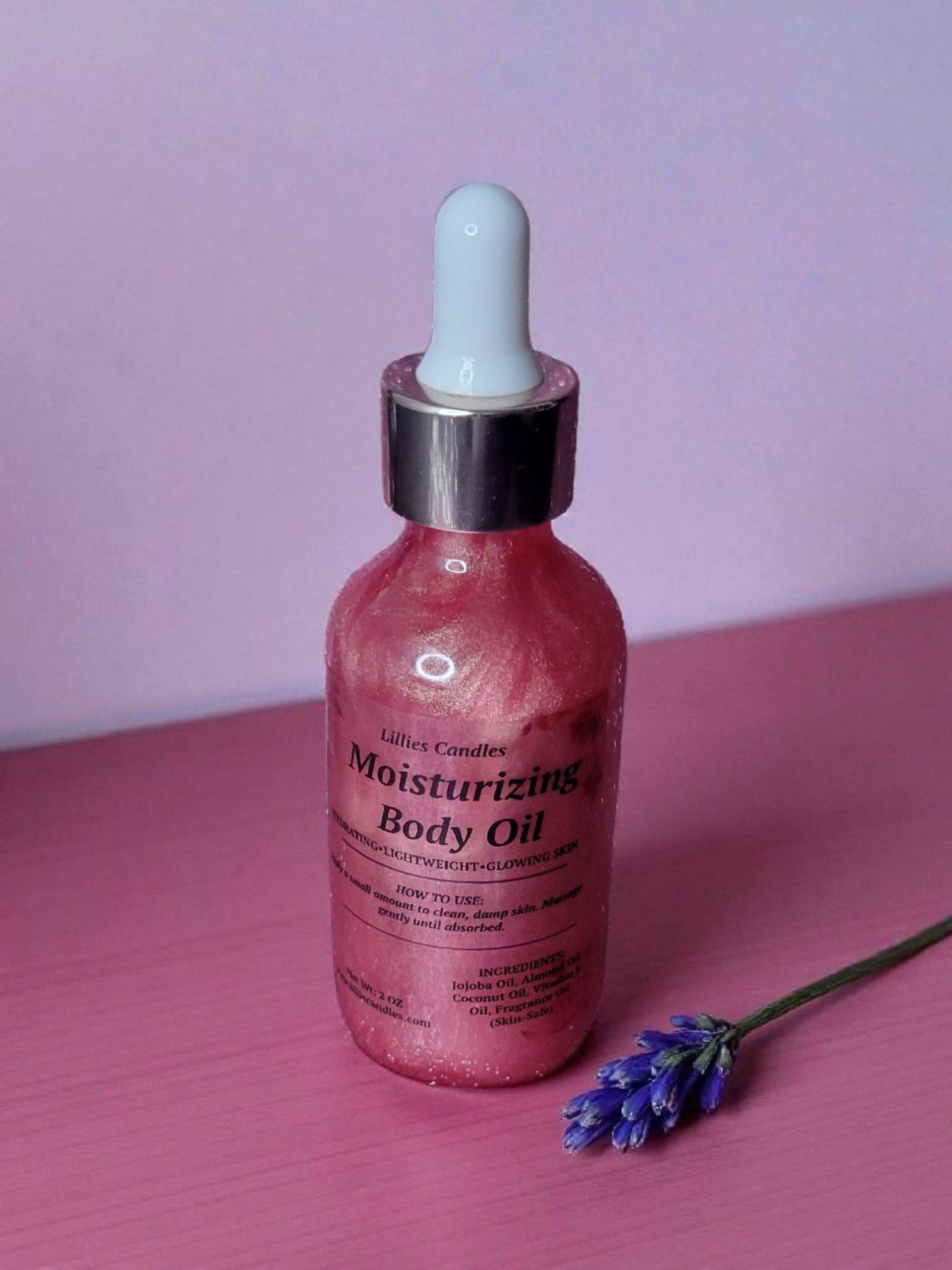 Shimmery Moisturizing Body Oil
