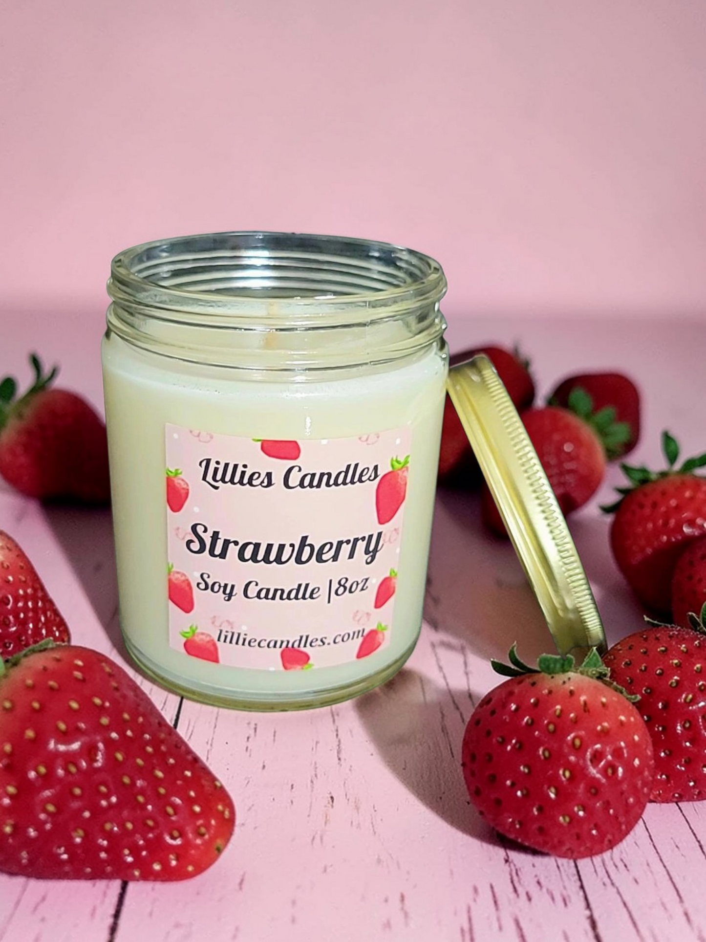 Strawberry Soy Candle