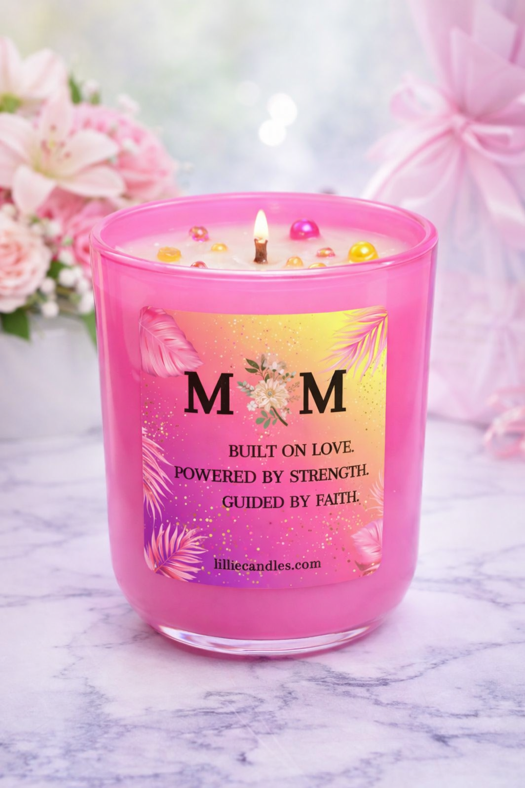 Mom Candle – 10oz Soy Candle Gift for Mother’s Day |Handmade Gift for Mom