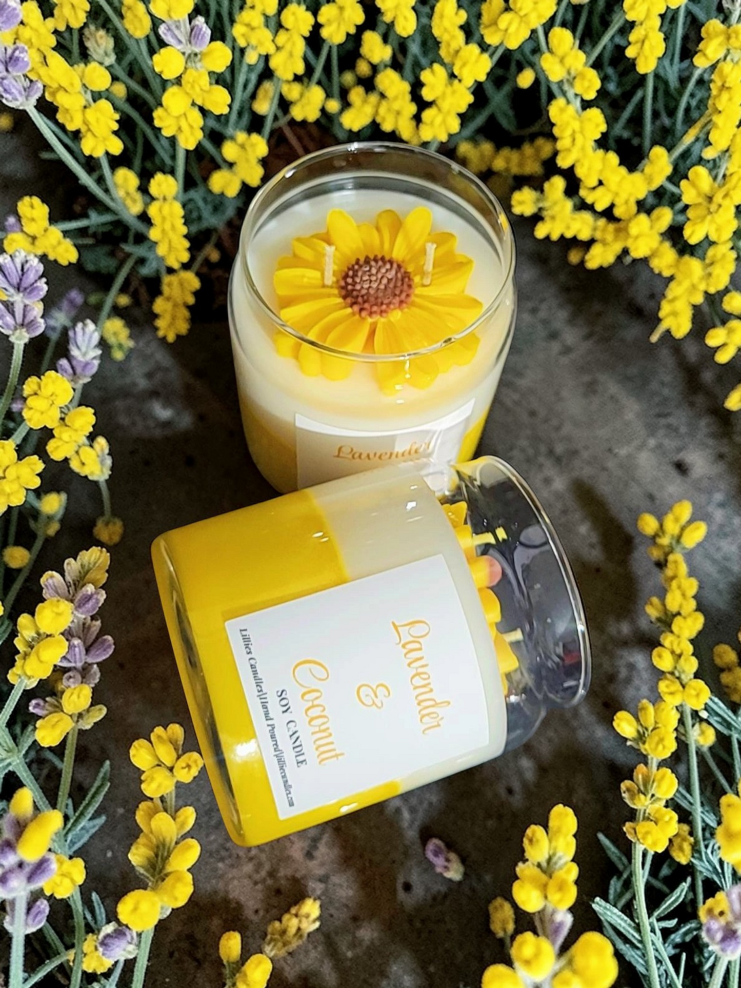 Lavender & Coconut Soy Candle