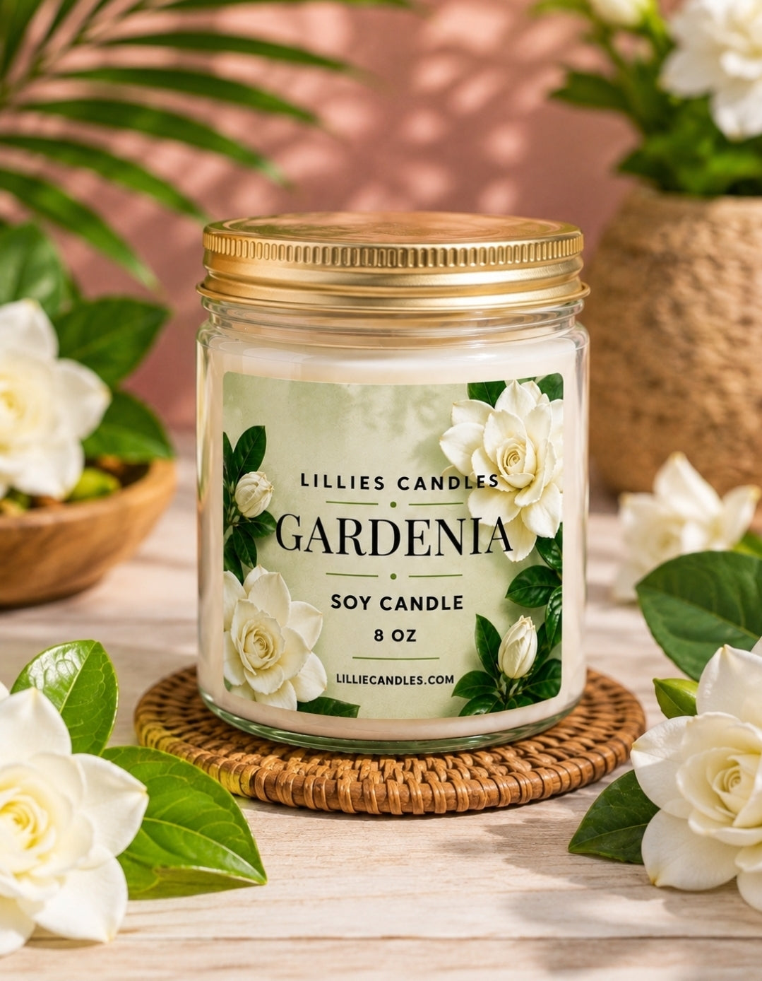 Gardenia Soy Candle
