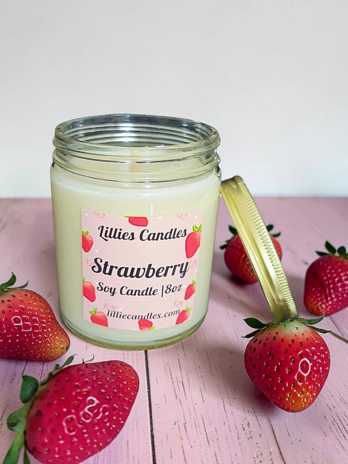 Strawberry Soy Candle