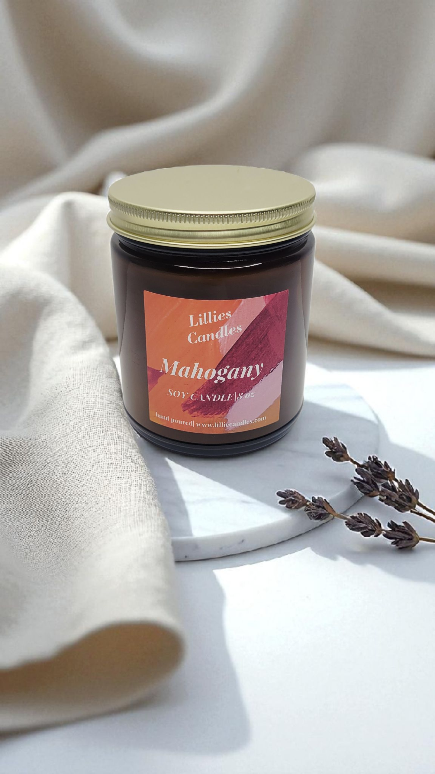 Mahogany Soy Candle