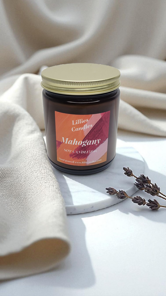 Mahogany Soy Candle