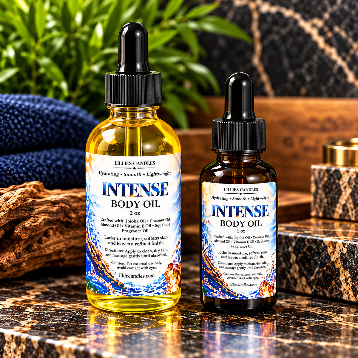 Intense Men Beard Oil| Sandalwood Scent| Beard Grooming| Natural Shine & Softness| 1oz